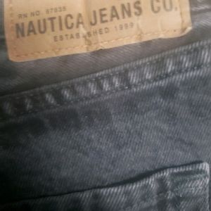 Mens Nautica Black Jeans